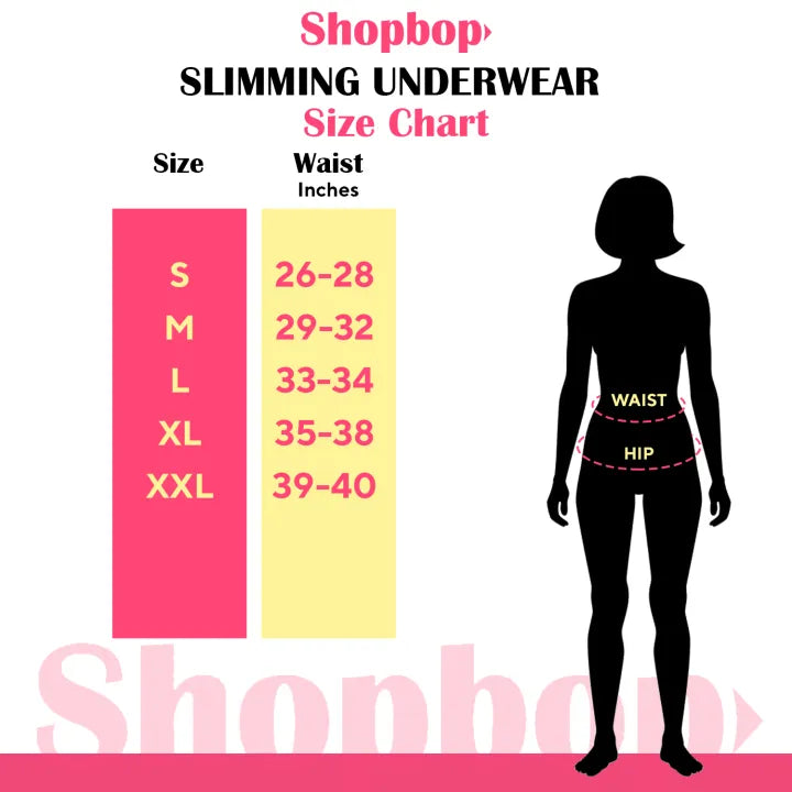 Women’s Waist Trainer Shapewear – Tummy Control Butt Lifter Slimming Panties with Hooks
