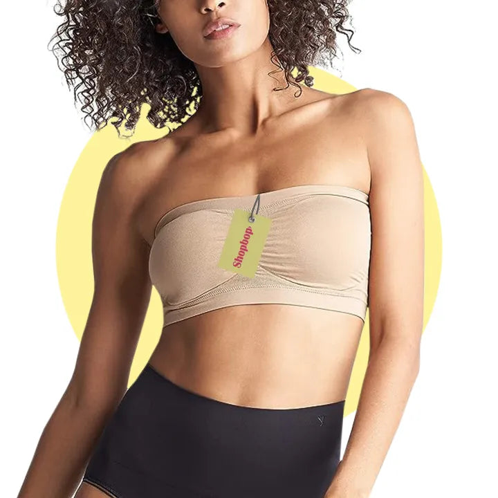 SHOPBOP Pack of 3 Strapless Soft Non-Padded Tube Bras for Girls – Wireless Bandeau Bras 28–36 Sizes