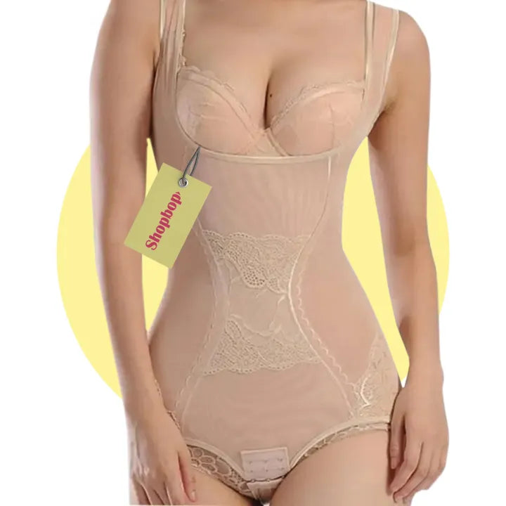 SHOPBOP High Waist Slimming Girdle Shapewear Full Body Control Underwear, Tummy & Waist Shaping Aid