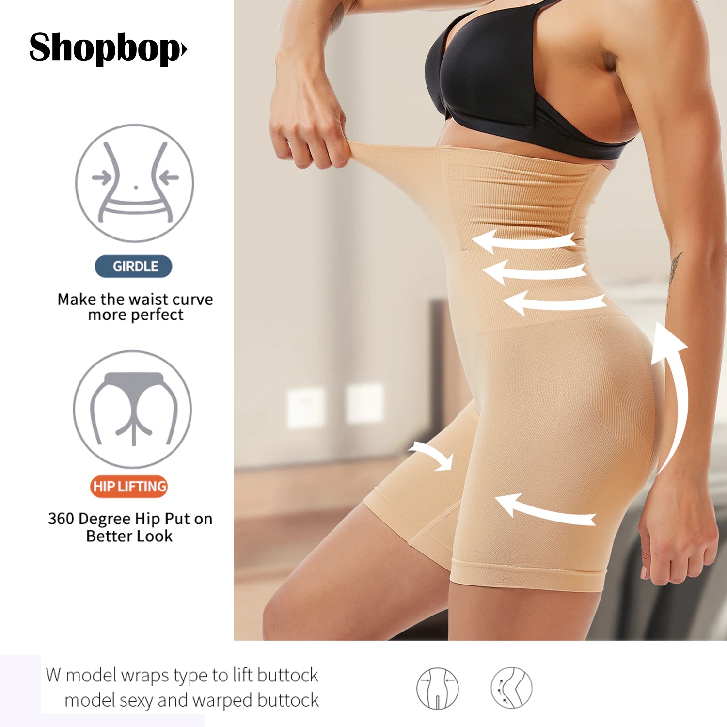 SHOPBOP Upper Half Body Shaper for Women Shapewear Instant Fitness Body  Shaper