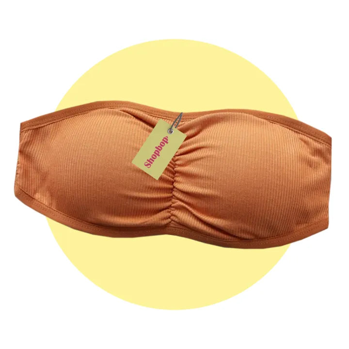 SHOPBOP Strapless Tube Bra for Women & Girls Wireless Bandeau Bra 28–32