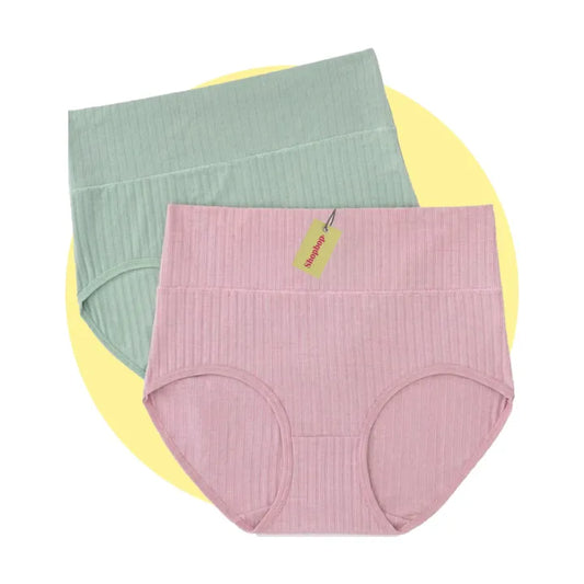 SHOPBOP Pack of 3 Panites for Women Comfortable Panty for Girls Multicolor Underwears Cotton