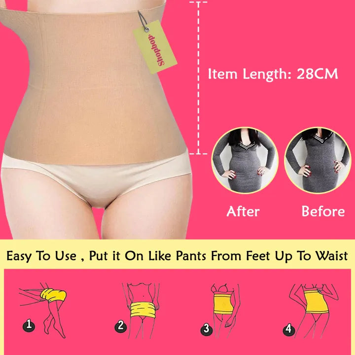 SHOPBOP Postpartum Belly Belt for Women Maternity Recovery Support, Tummy Tuck & Slimming Shapewear Body Shaper