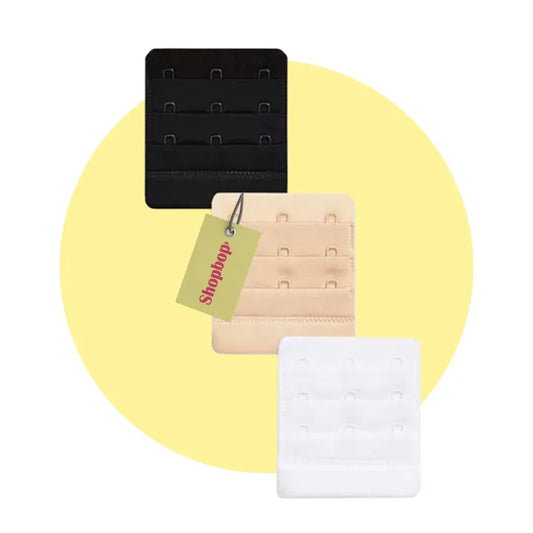 SHOPBOP Pack of 2 Bra Extenders Hooks Extender Strap Adjustable Extension High Quality and Soft