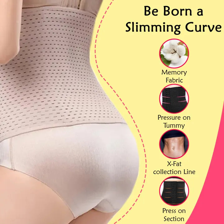 SHOPBOP Women’s Waist Trainer Corset Belt Fitness Body Shaper & Slimming Belly Belt (Waist 32–36)