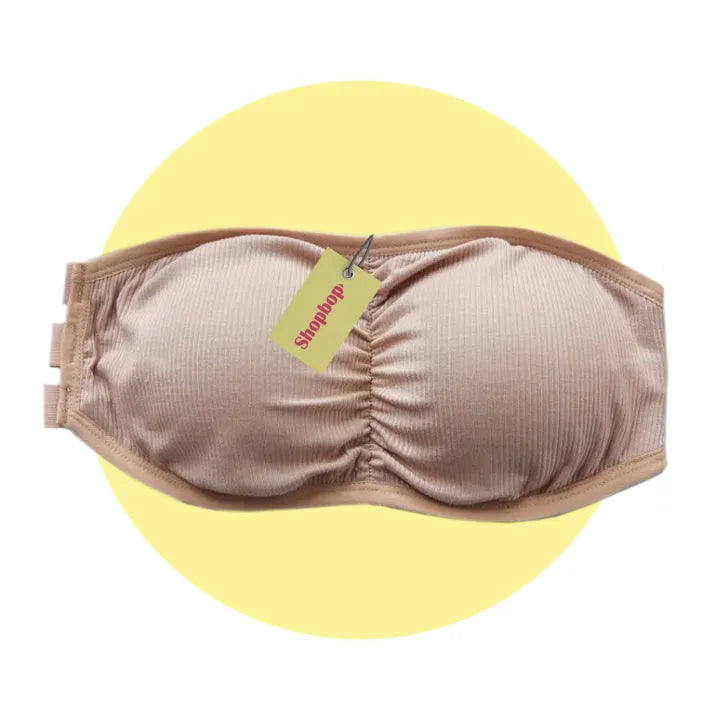 SHOPBOP Strapless Tube Bra for Women & Girls Wireless Bandeau Bra 28–32
