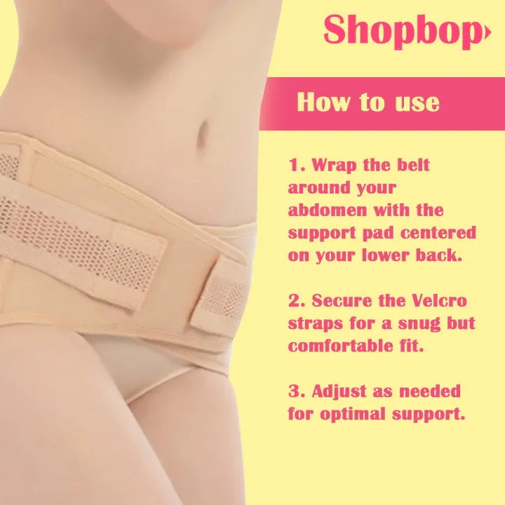 SHOPBOP Maternity Postpartum Belly Belt Pregnancy Support & Pelvic Recovery Wrap for Women