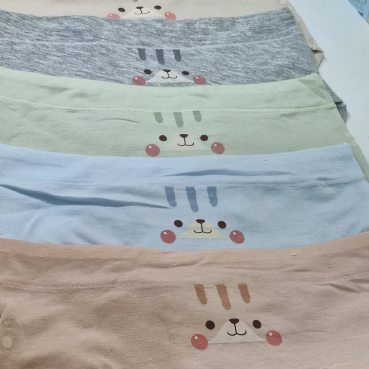 SHOPBOP Pack of 3 Soft Cotton Panties for Women & Girls – Seamless Multi-Design Briefs, Comfortable & Breathable Cotton Fit