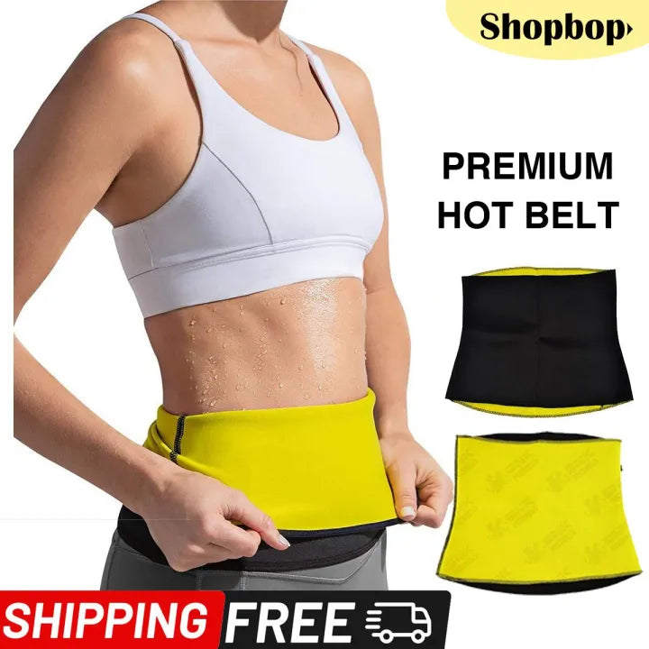 SHOPBOP Hot Shaper Belt for Men and Women Stretchable Running Belt