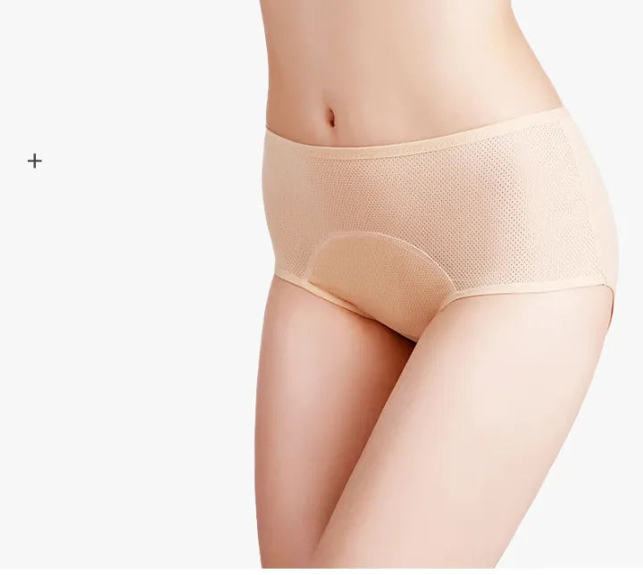 SHOPBOP Women’s Leak Proof Period Panties Cotton Waterproof Menstrual Underwear Briefs Multicolor
