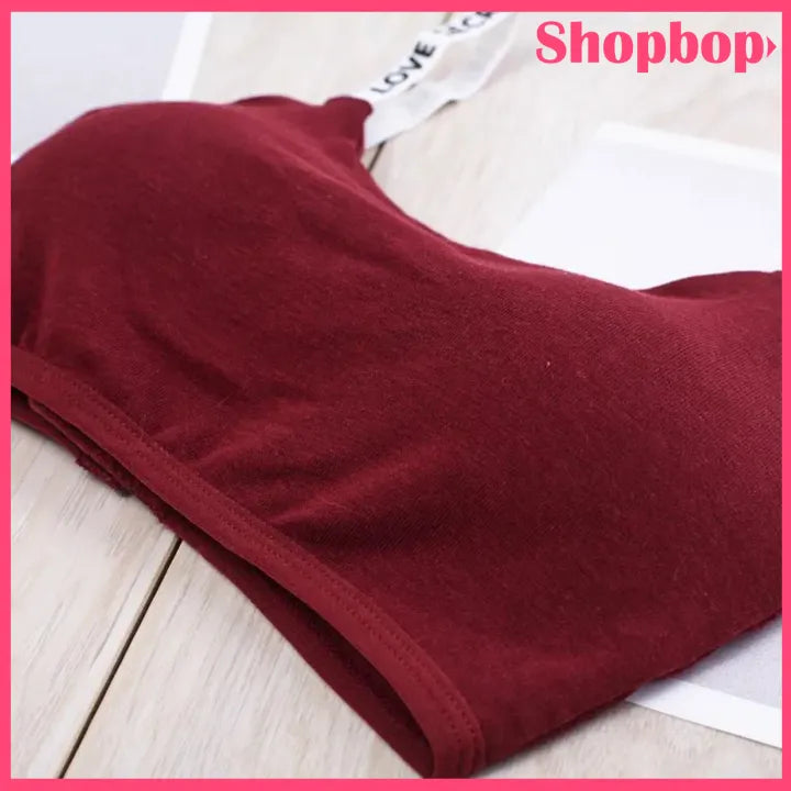 SHOPBOP Seamless Removable Padded Sports Bra for Girls & Women (28–34) Wire-Free, Stretchable Gym & Yoga Activewear Bra