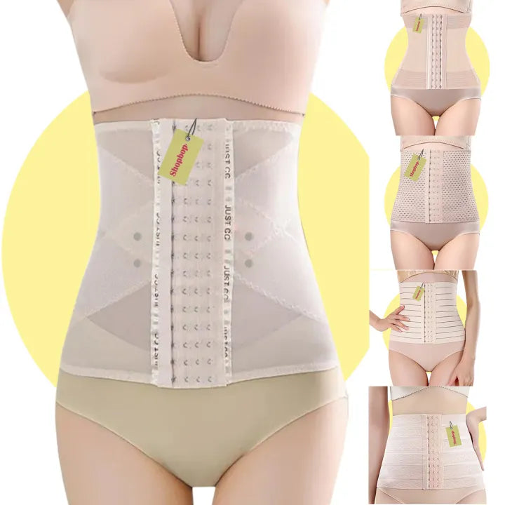 SHOPBOP Slimming Belly Belt for Women – Lightweight Waist Trainer, Tummy Control Shapewear, Postpartum Support & Body Shaper Corset
