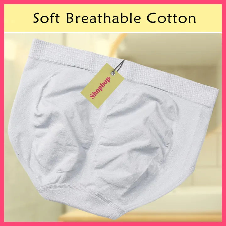 SHOPBOP Pack of 3 Soft Cotton Panties for Women & Girls Antibacterial French Cut Briefs, Breathable, Comfortable Everyday Wear
