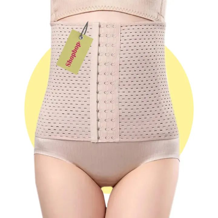 SHOPBOP Slimming Belly Belt for Women – Lightweight Waist Trainer, Tummy Control Shapewear, Postpartum Support & Body Shaper Corset