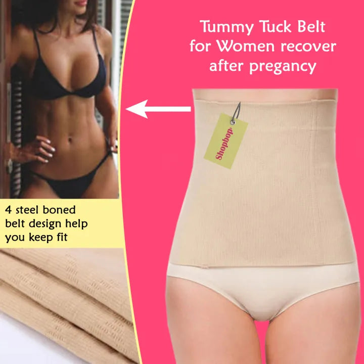 SHOPBOP Postpartum Belly Belt for Women Maternity Recovery Support, Tummy Tuck & Slimming Shapewear Body Shaper