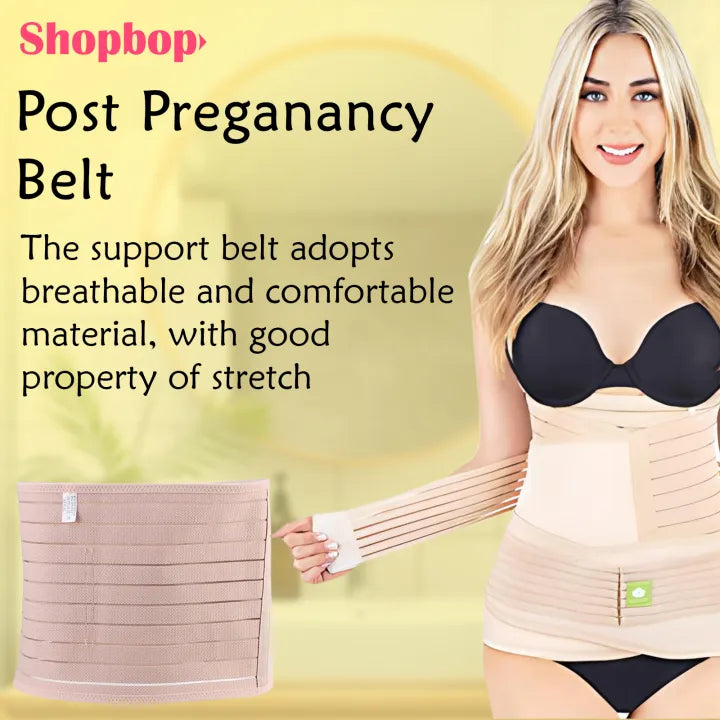 SHOPBOP 3 in 1 Postpartum Belt After Pregnancy & C Section Recovery Belly Support Body Shaper Recovery Belt