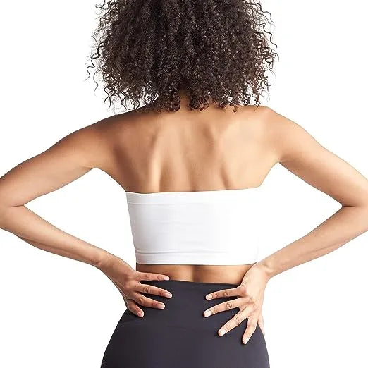 SHOPBOP Pack of 3 Strapless Soft Non-Padded Tube Bras for Girls – Wireless Bandeau Bras 28–36 Sizes