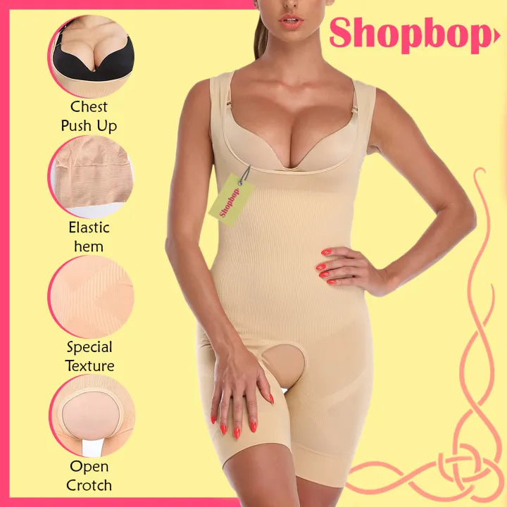 SHOPBOP Full Body Shaper for Women Imported Slimming Bodysuit, 100% Original Full Body Shapewear