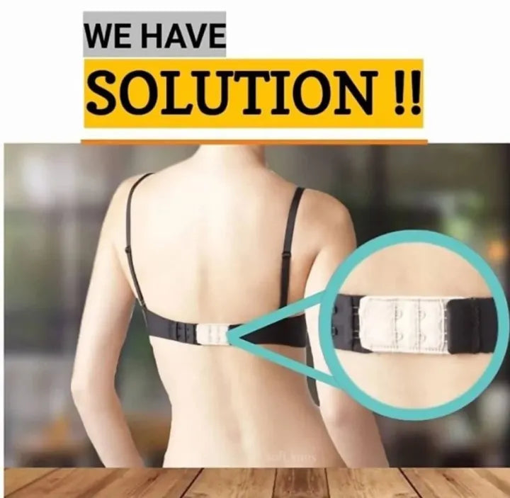 SHOPBOP Pack of 2 Bra Extenders Hooks Extender Strap Adjustable Extension High Quality and Soft