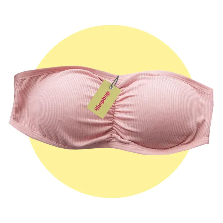 SHOPBOP Strapless Tube Bra for Women & Girls Wireless Bandeau Bra 28–32