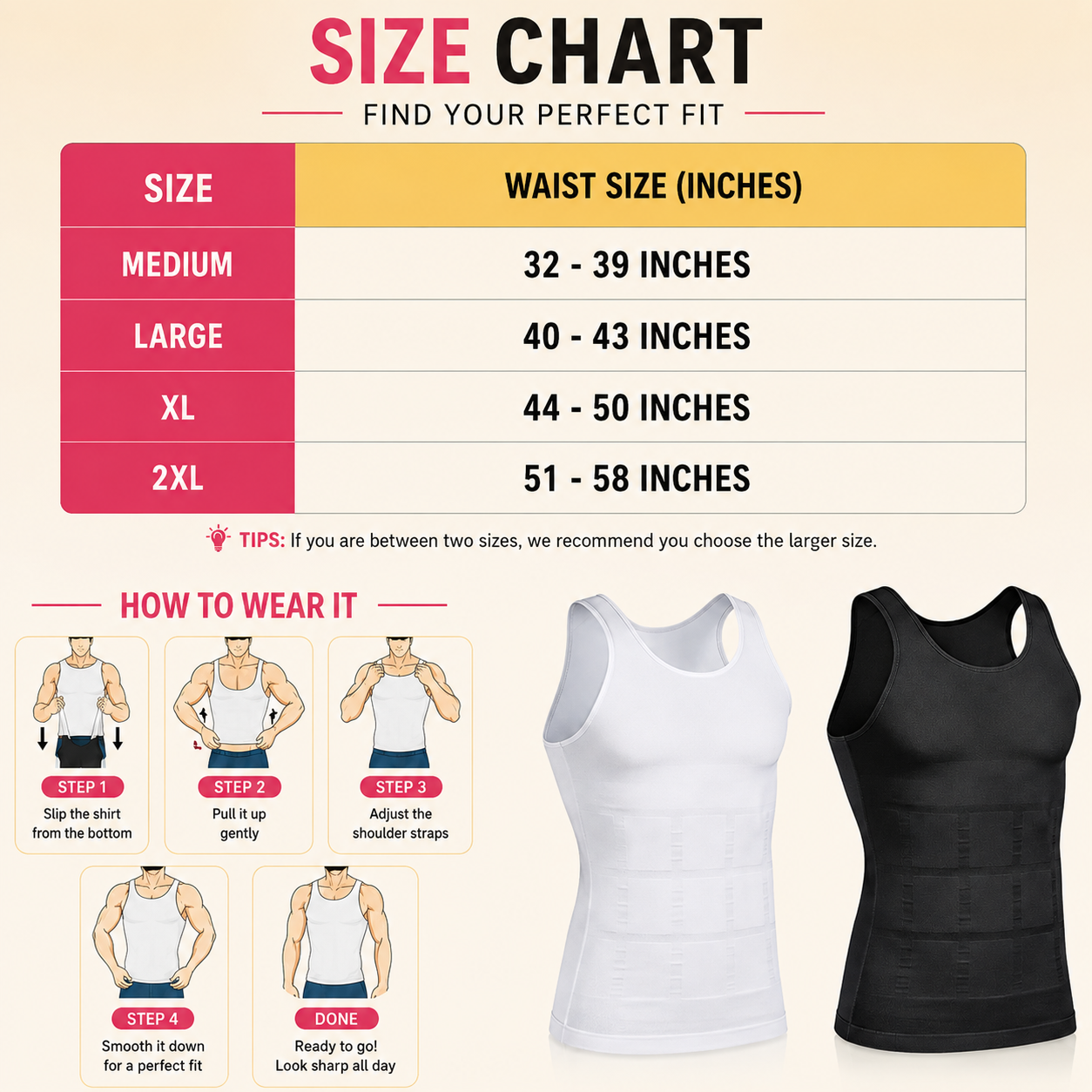 SHOPBOP Men Body Shaper Slimming Vest
