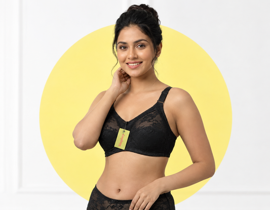 Triumph Doreen X Full Coverage 100% Original - Black Color
