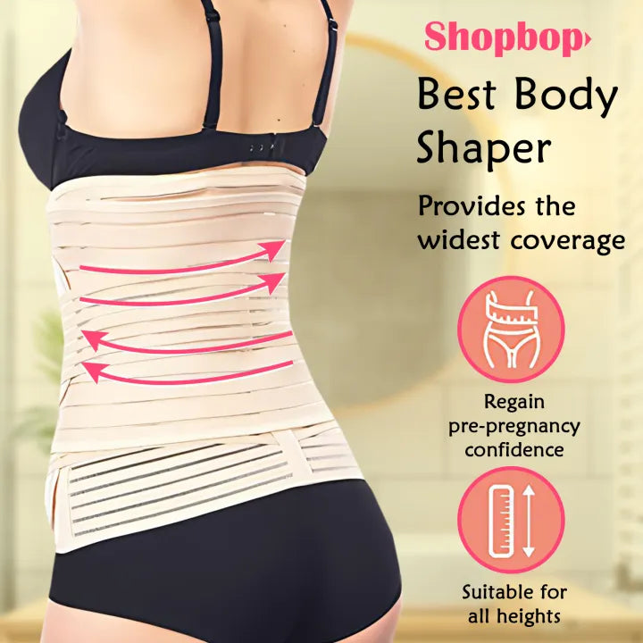 SHOPBOP 3 in 1 Postpartum Belt After Pregnancy & C Section Recovery Belly Support Body Shaper Recovery Belt