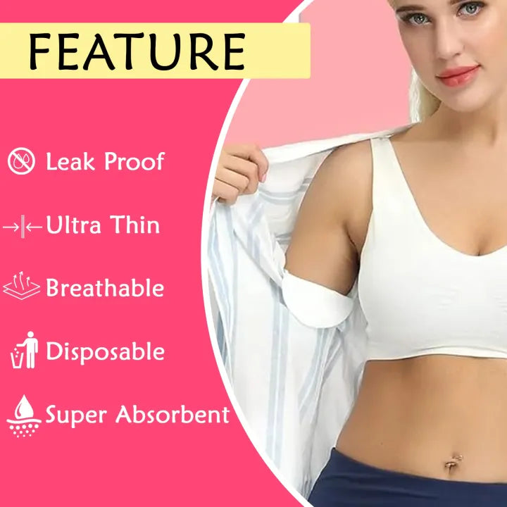 SHOPBOP 10 Pcs Sweat Pads For Under arms For Women | Armpit pads| Prevents Stains | Absorbs Sweat & Unpleasant Odour | Breathable