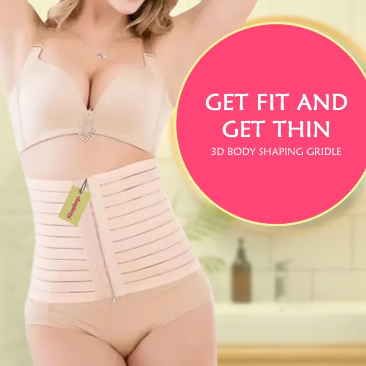 SHOPBOP Women Body Shapewear Belly Belt – Tummy Slimming Waist Trainer Corset, Tummy Control & Waist Trimming Shaper (Waist 34–42)