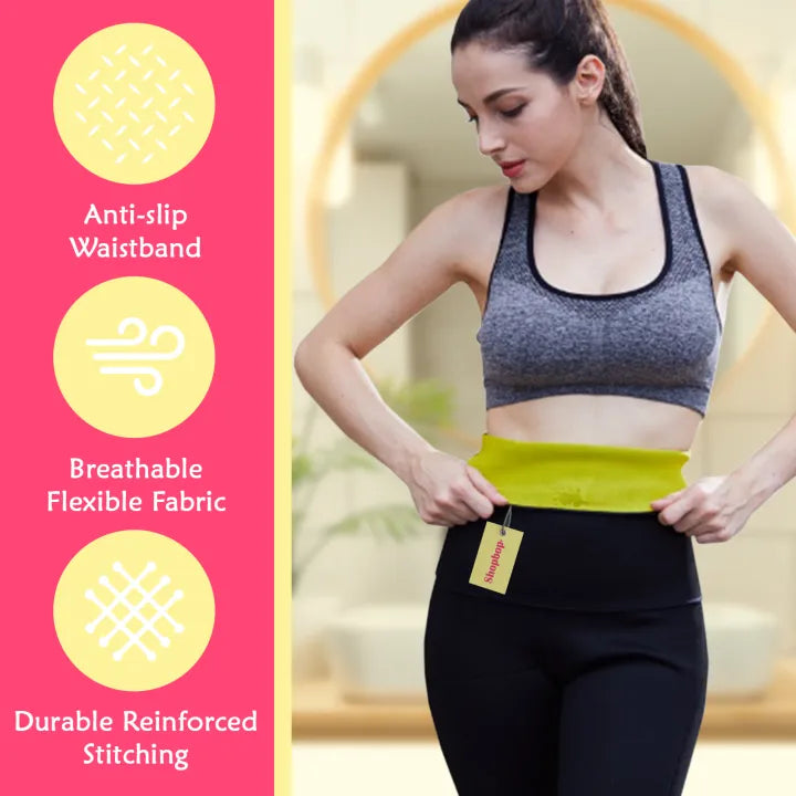 SHOPBOP Hot Shaper Belt for Men and Women Stretchable Running Belt