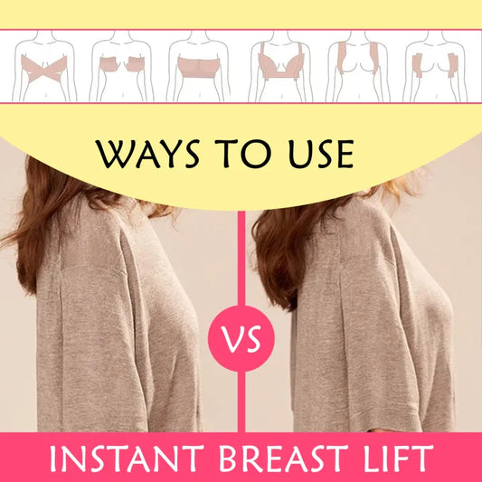 SHOPBOP 5M Boob Tape for Breast Lift – Body Tape for Push-Up & Shaping | Includes Nipple Covers | Waterproof & Sweat-Proof | Ideal for Backless & Strapless Looks