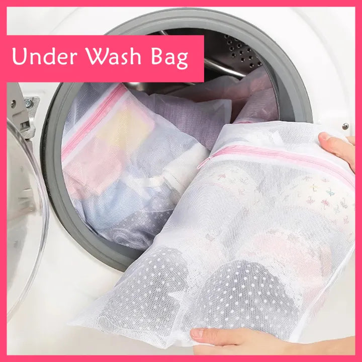 SHOPBOP Laundry Wash Bag – Zippered Mesh Bag for Bras, Socks, Underwear & Lingerie