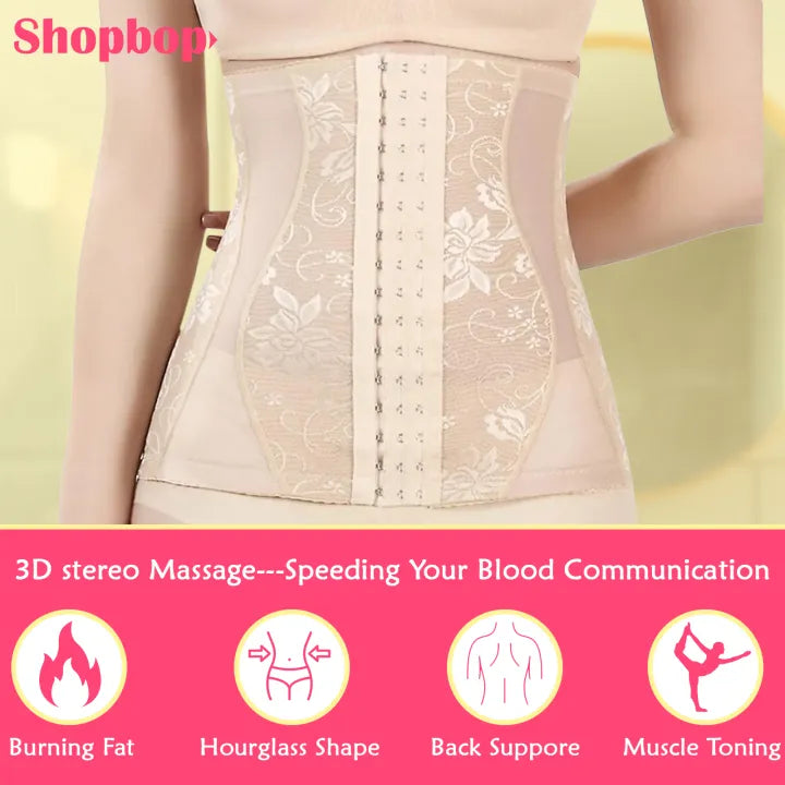 SHOPBOP Women Belly Belt Body Shapewear Waist Trainer Corset, Tummy Control & Slimming Shaper (34–42 Waist)