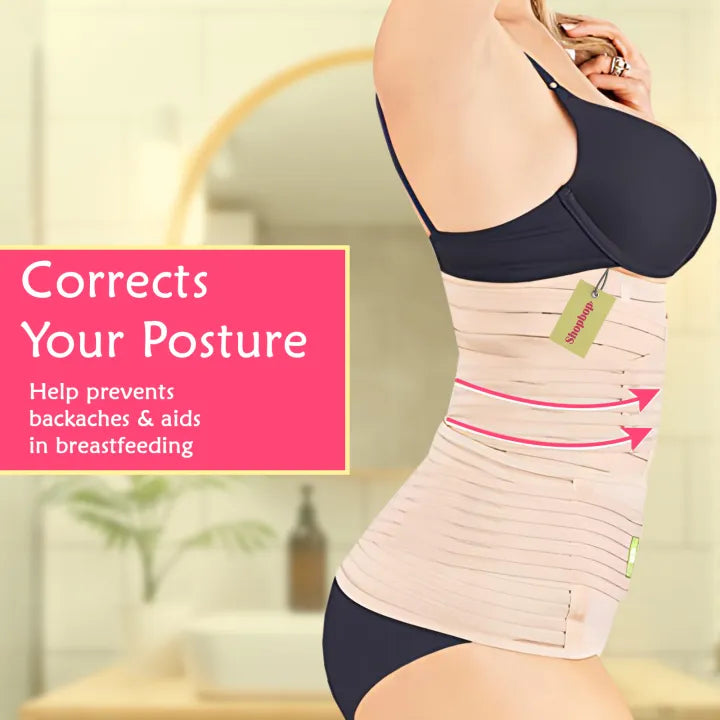 SHOPBOP 3 in 1 Postpartum Belt After Pregnancy & C Section Recovery Belly Support Body Shaper Recovery Belt