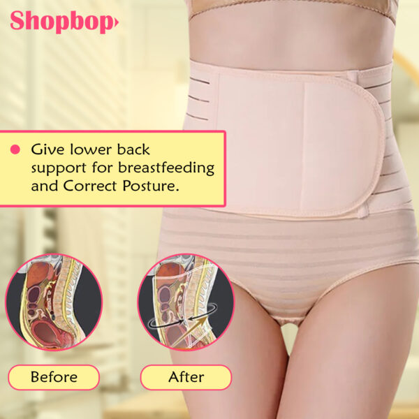 Belly Belt Body Shaper for Women Waist Band Maternity Shapewear Postpartum Belt - Image 5