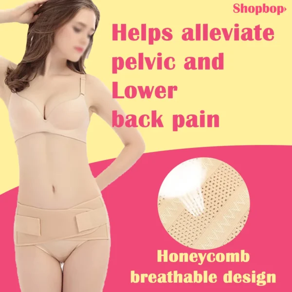 Postpartum Belly Belt Adjustable Pelvic Correction Belt Pregnancy Support Belly Wrap Maternity belt for Recovery - Image 9