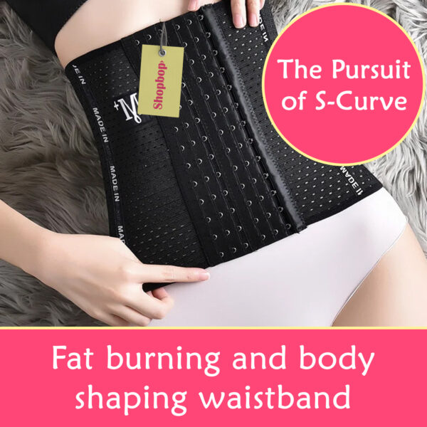 Slimming Belt Waist Trainer Invisible Body Shaper Cinchers waistband Belts for Women Remove Belly - Reducing and Shaping Girdles - Image 8