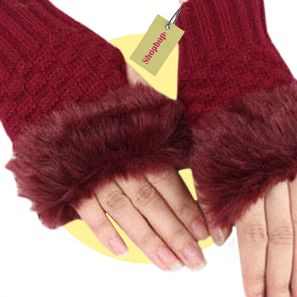 Winter Gloves Hand Warmer Stylish Gloves Knitting - Image 8