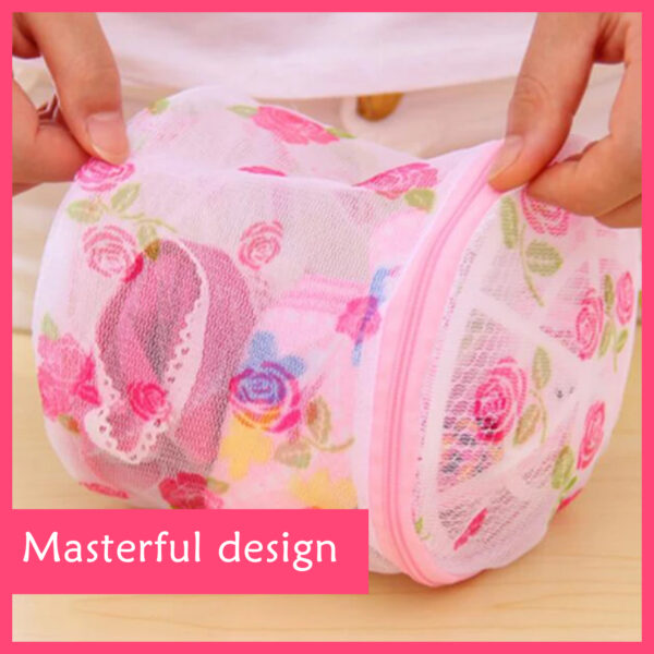 Laundry Wash Bags Clothes Organizer Foldable for Undergarments Bra Socks Underwear Multi-purpose Zippered for Blouse, Hosiery, Stocking, Lingerie - Image 4