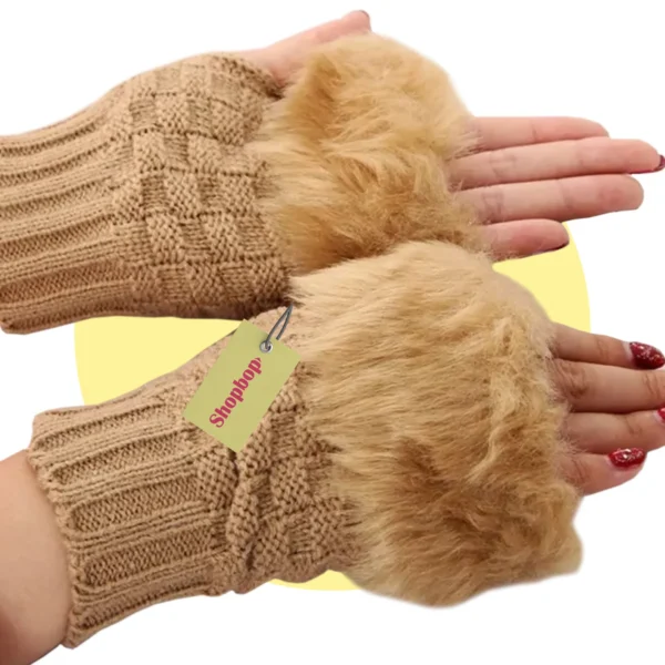 Winter Gloves Hand Warmer Stylish Gloves Knitting - Image 9